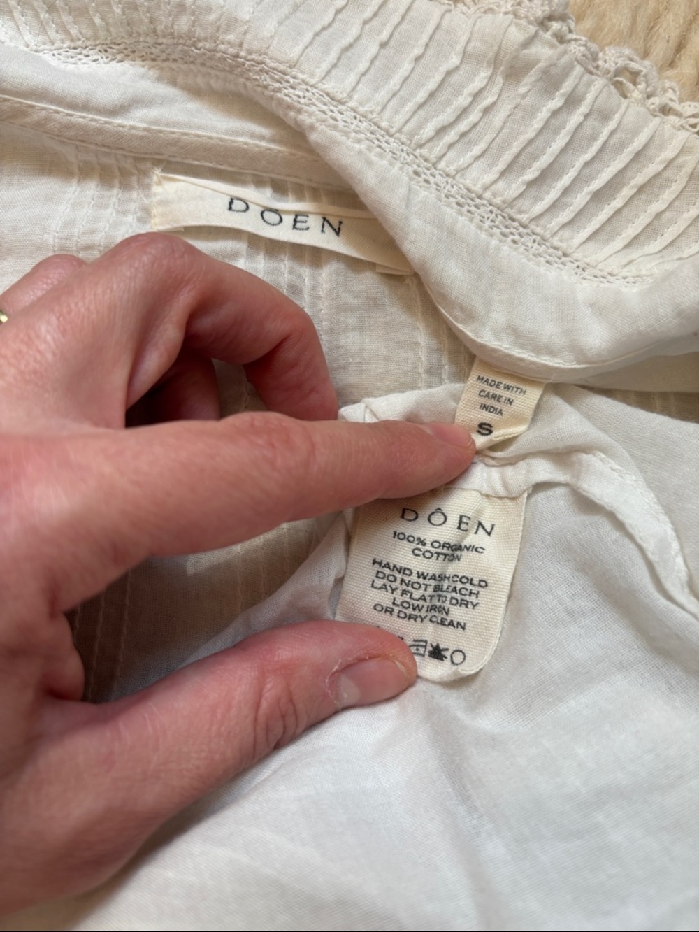 DOEN Bernadine Blouse - Picture 9 of 17